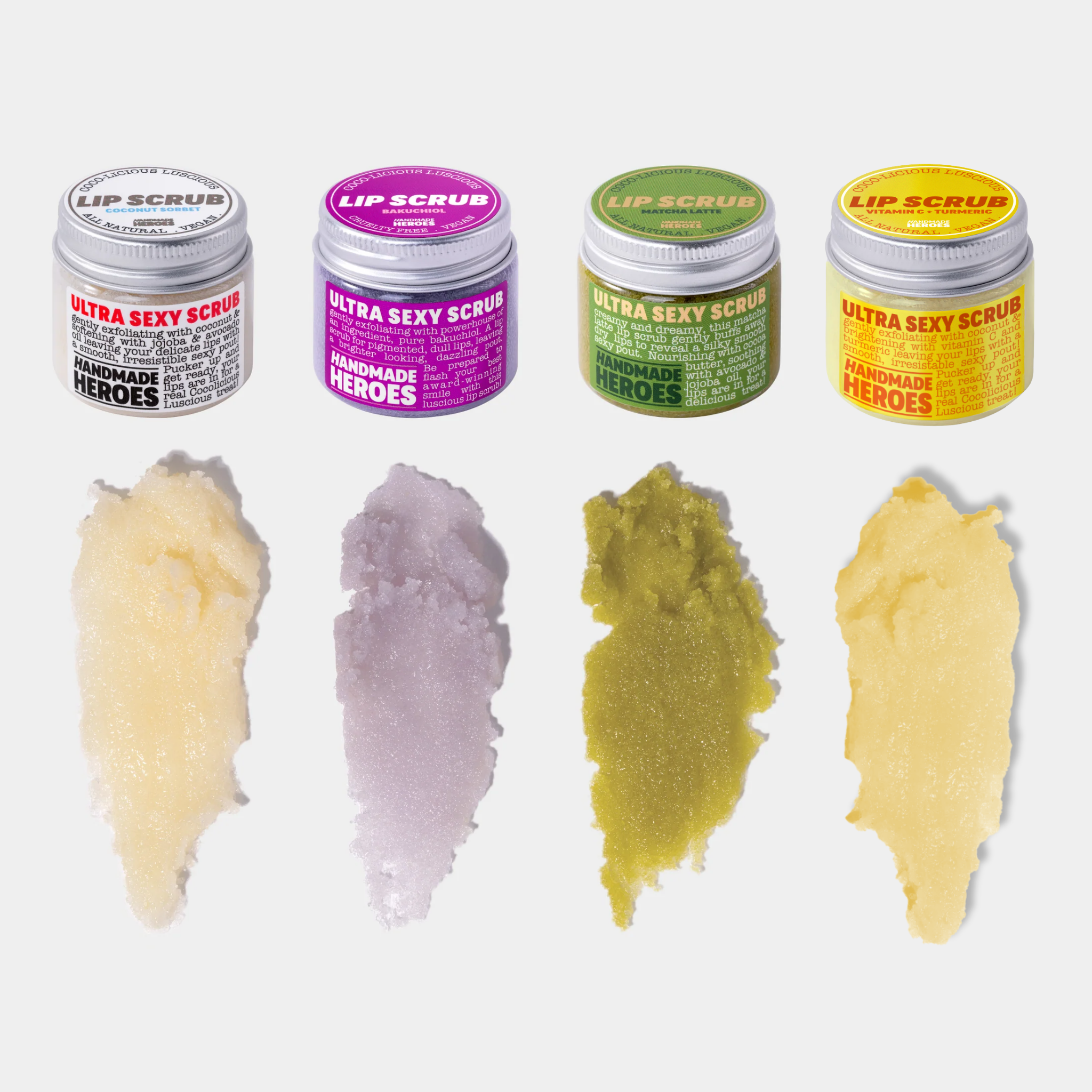 COCOLICIOUS LUSCIOUS LIP SCRUB - VITAMIN C & TURMERIC
