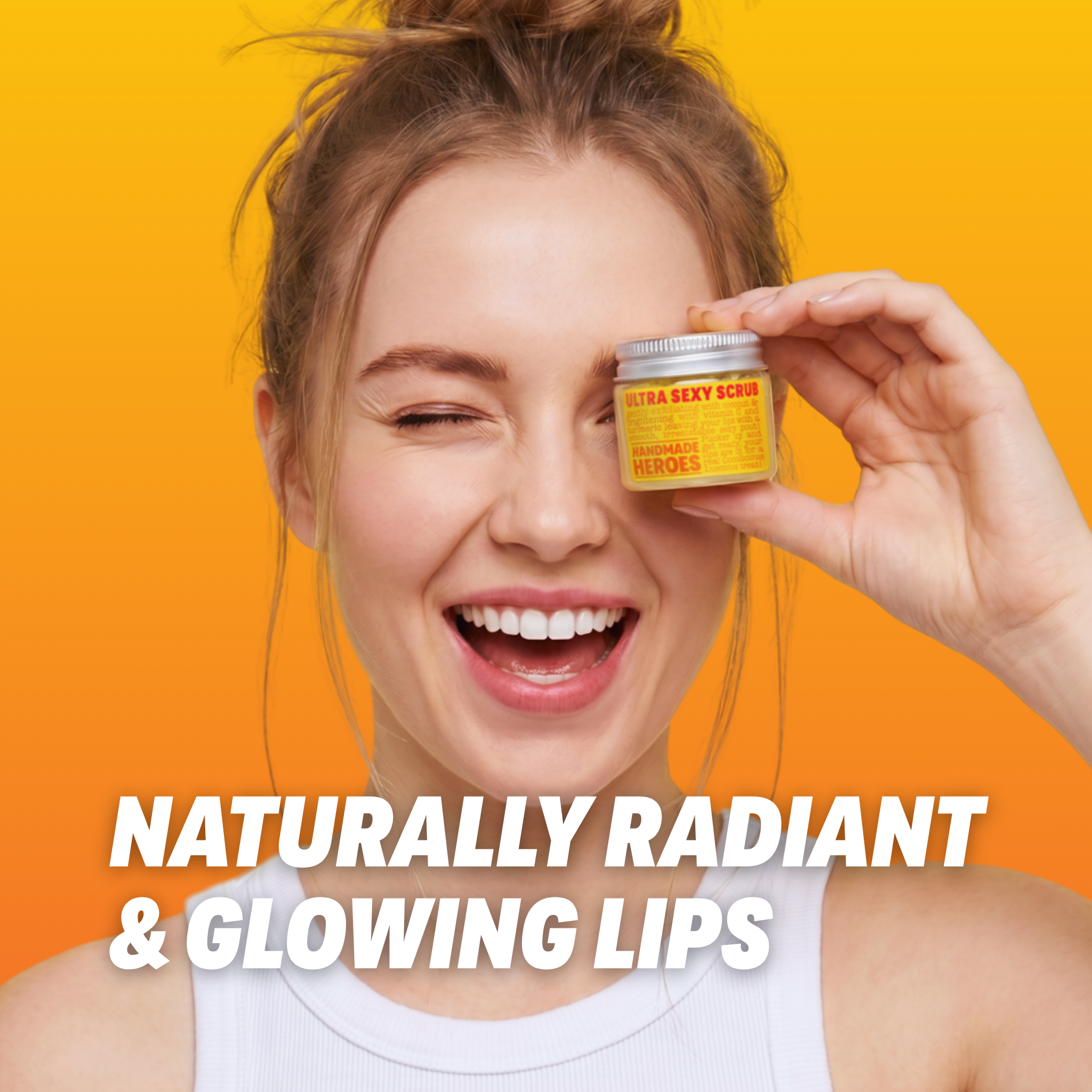 COCOLICIOUS LUSCIOUS LIP SCRUB - VITAMIN C & TURMERIC