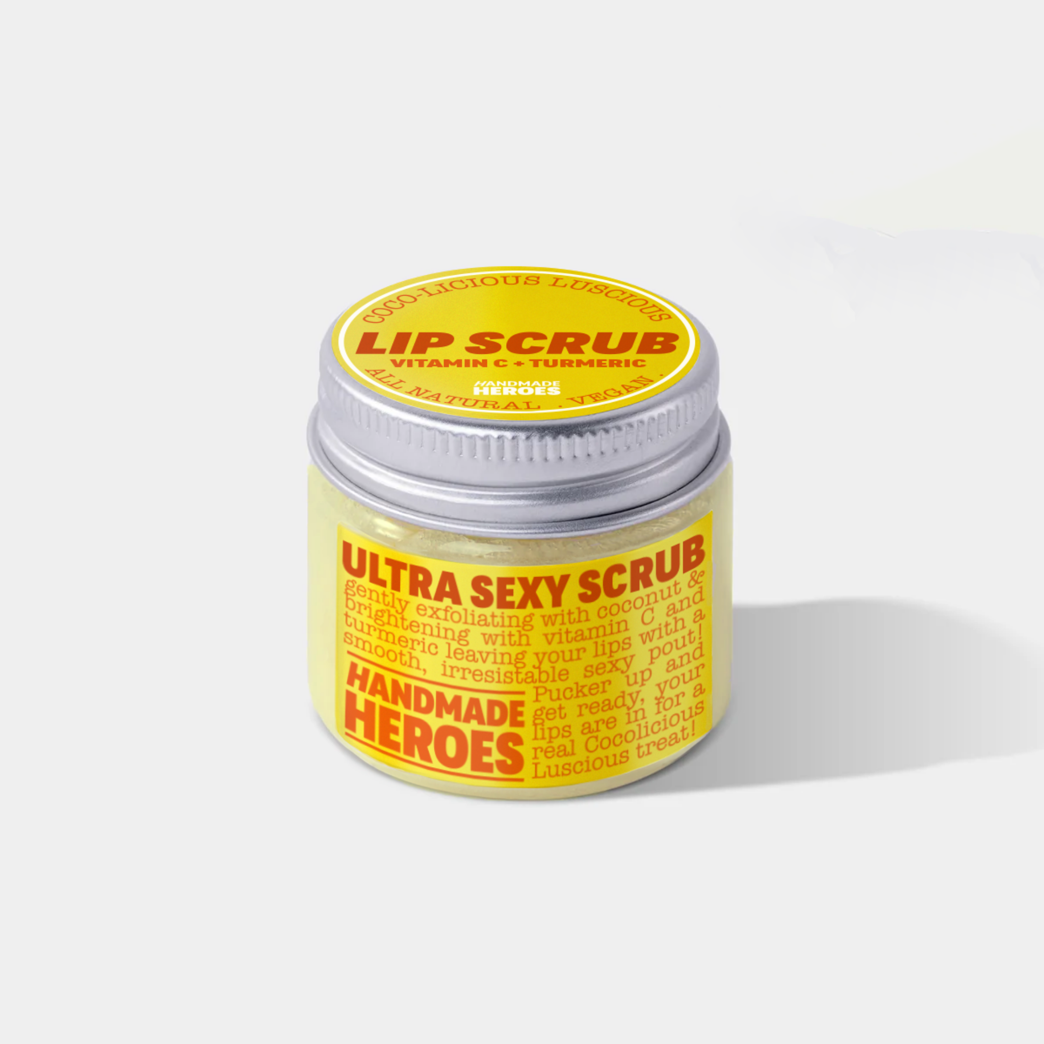 COCOLICIOUS LUSCIOUS LIP SCRUB - VITAMIN C & TURMERIC