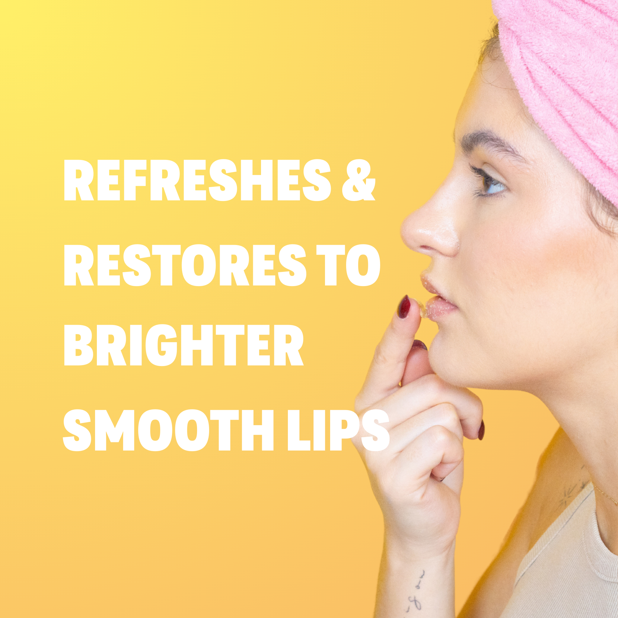 COCOLICIOUS LUSCIOUS LIP SCRUB - VITAMIN C & TURMERIC