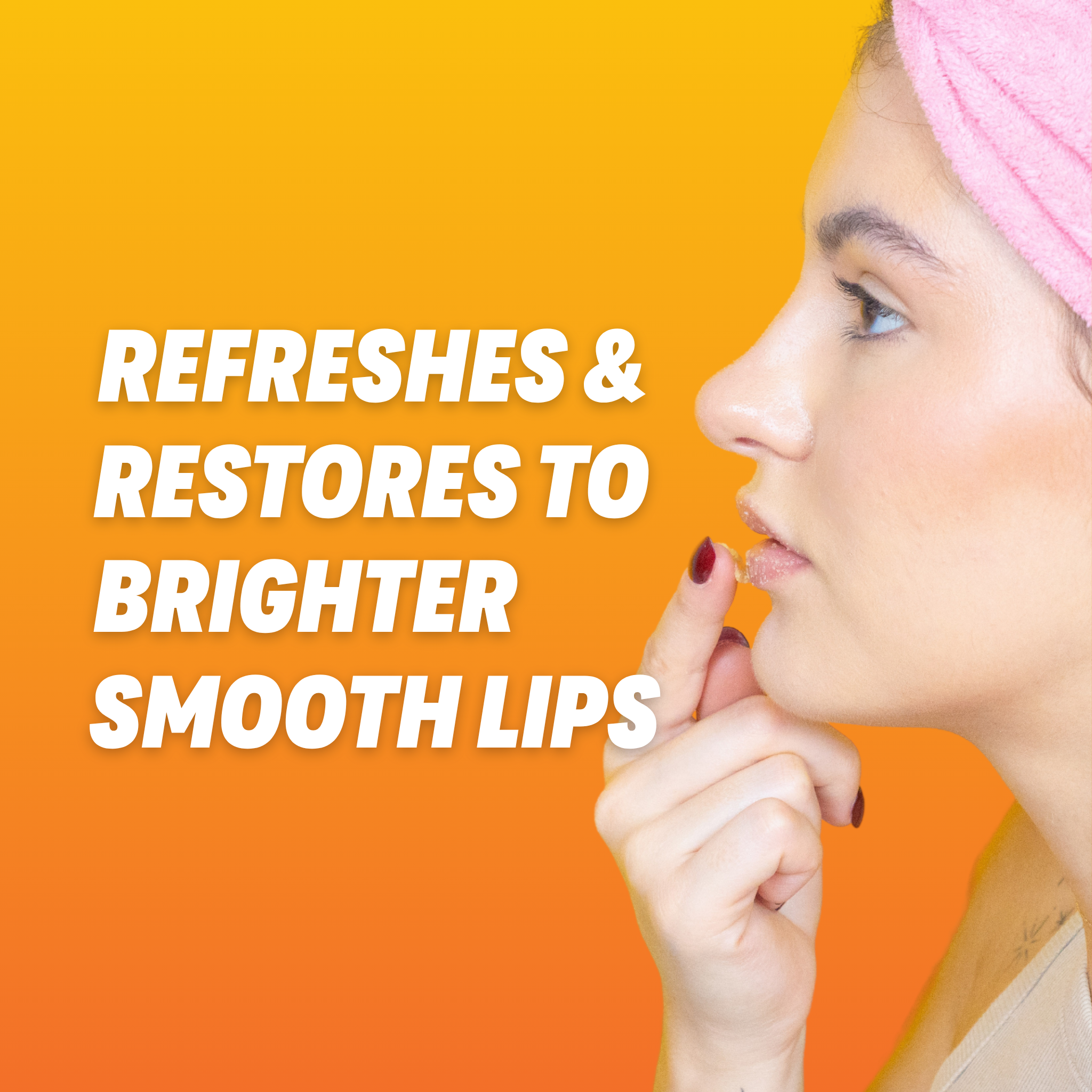 COCOLICIOUS LUSCIOUS LIP SCRUB - VITAMIN C & TURMERIC